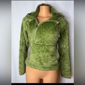 The North Face Olive Teddy Jacket